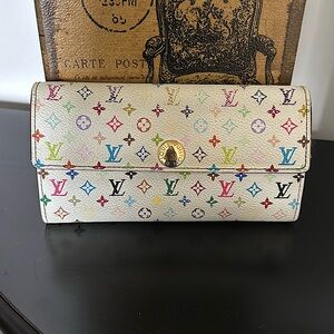 Authentic Louis Vuitton Murakami Wallet Preloved Condition